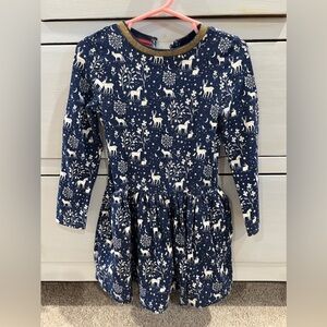 Mini Boden navy woodland creature night dress size 2-3 years